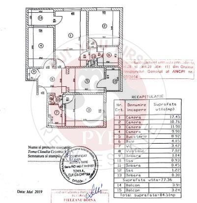 Piata Rahova | 4 camere | Semidecomandat | 84mp | B11753